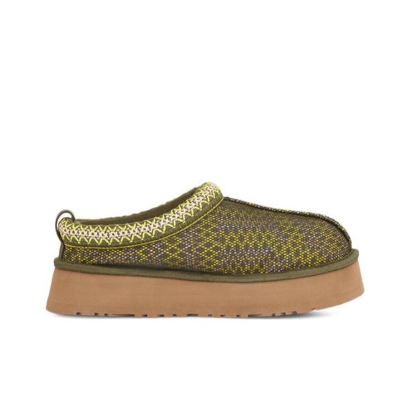 Wmns UGG Tazz Maxi Tasman Slip On Slipper / Burnt Olive / 1140430 - Picture 2 of 6